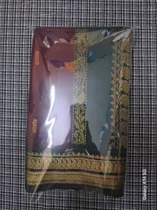 Beautiful Red and Green Saree