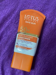 Lotus Herbals Safe Sun SPF 50+ Sunscreen