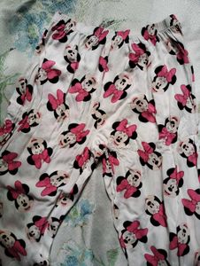minnie mouse print pants