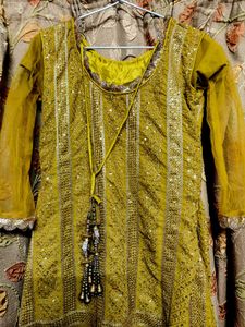 Elegant Kurta Garara Set