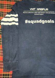 Full Sleeve T-Shirt Boy's &amp; Girl's (Dark Blue)
