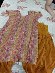 Stylish Printed Kurta Set with salwar