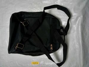 Stylish Black Backpack for Girls