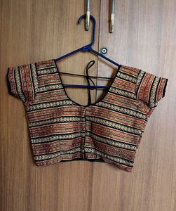 Black Embroidered Blouse