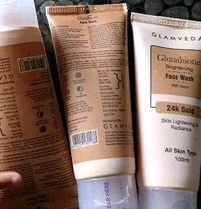 Set Of 3 Glamveda Facewashes