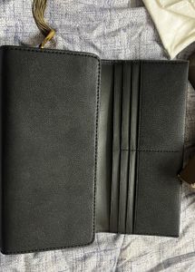 Charles &amp; Keith Black Wallet/Sling Bag