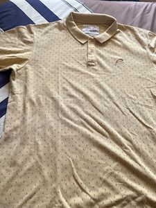 Mens yellow Proline brand polo Tshirts