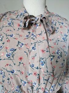 Chic Floral Print Midi Dress