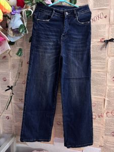 Dark Wash Wide Leg Jeans