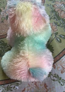 Rainbow Plush Puppy