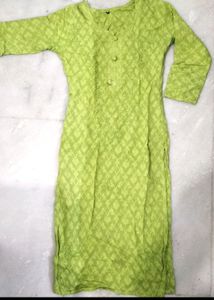 Lime Green Kurti