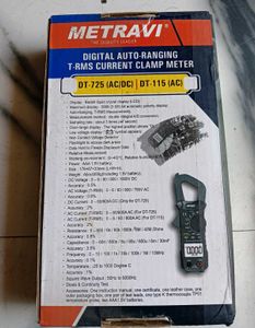 Metravi DT - 725 AC T - RMS / DC digital clamp met