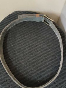 Men's Blue &amp; Brown Genuine Leather Belt
