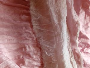 Beautiful Pink Ruffled Party Dress