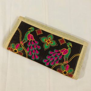 🦚🦚Embroidered Peacock Wallet 🦚🦚