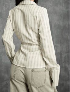 Chic Striped Button-Up Shirt