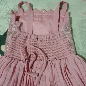 Stunning Pink Sequined Kurta Set