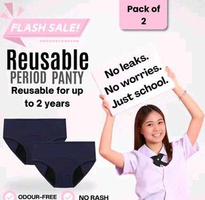 Reusable Period Panty Pack of any 2