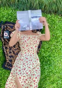 Floral Print Midi Dress