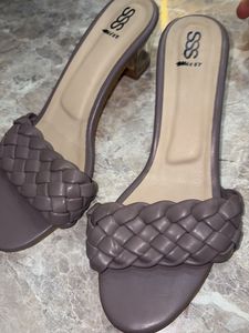 Stylish Woven Block Heels Sandals