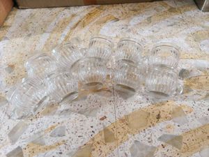 Vintage Glass Tea Cups Set