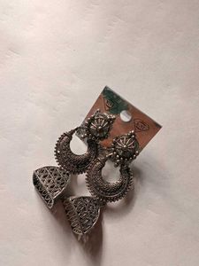 Jhumka Hoop Earrings