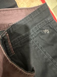 Jack and Jones Black Slim Fit Casual Trousers