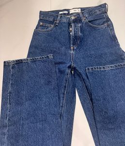 High Waisted Wide Leg Jeans