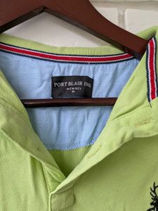 Men's Light Green Polo Shirt