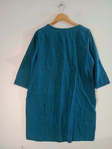 Green Sequence Kurta (Women)