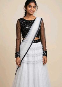 Sparkling Sequin Lehenga Choli Set