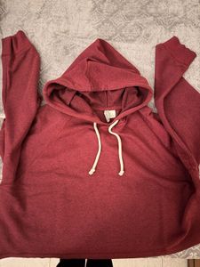 Purple Pullover Cropped Hoodie from Divided