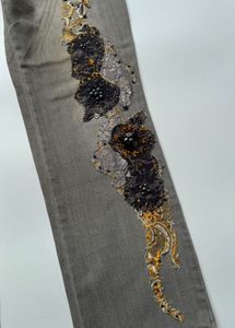 Vintage embellished jeans