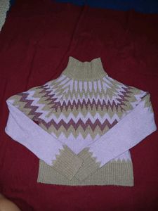 Stylish Knit Turtleneck Sweater