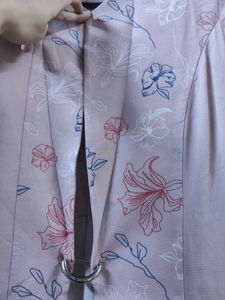 Elegant Pink Floral Long Shrug