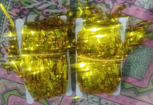 Golden Foil Curtain