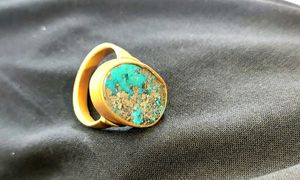 very low price old mine Original Irani Turquoise P
