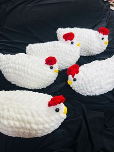 crochet plush hen🐓