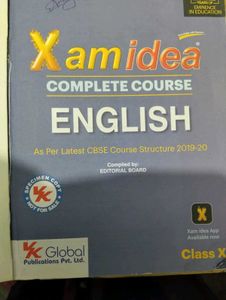 Exam idea English Complete Course Book class 10th