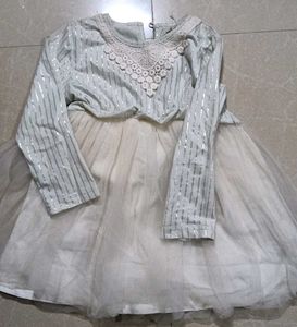 Adorable Striped Baby Girl Dress