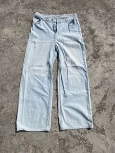 Light Wash Wide Leg Jeans