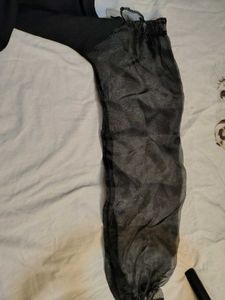 Ballon sleeve Edgy Crop Top