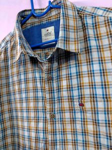 Relaxed Plaid Casual Shirt