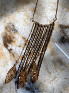 vintage Y2K Boho Layered  Pendant Necklace