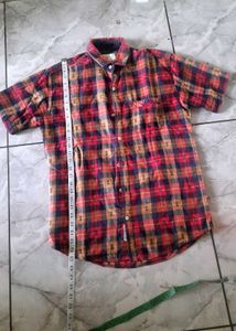 Men's Plaid Short Sleeve Shirt
