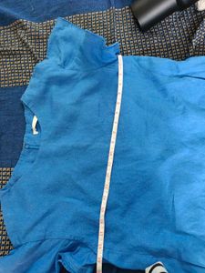 Blue Casual Mini Dress