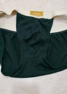 Men's Black Cotton Briefs