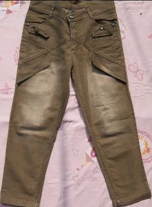 chocolatey denim jeans