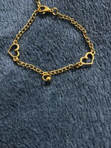 Chic Heart Chain Bracelet
