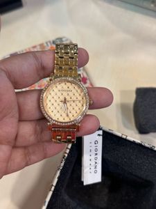 Giordano Analog Rose Gold Dial Women's Watch-2778-